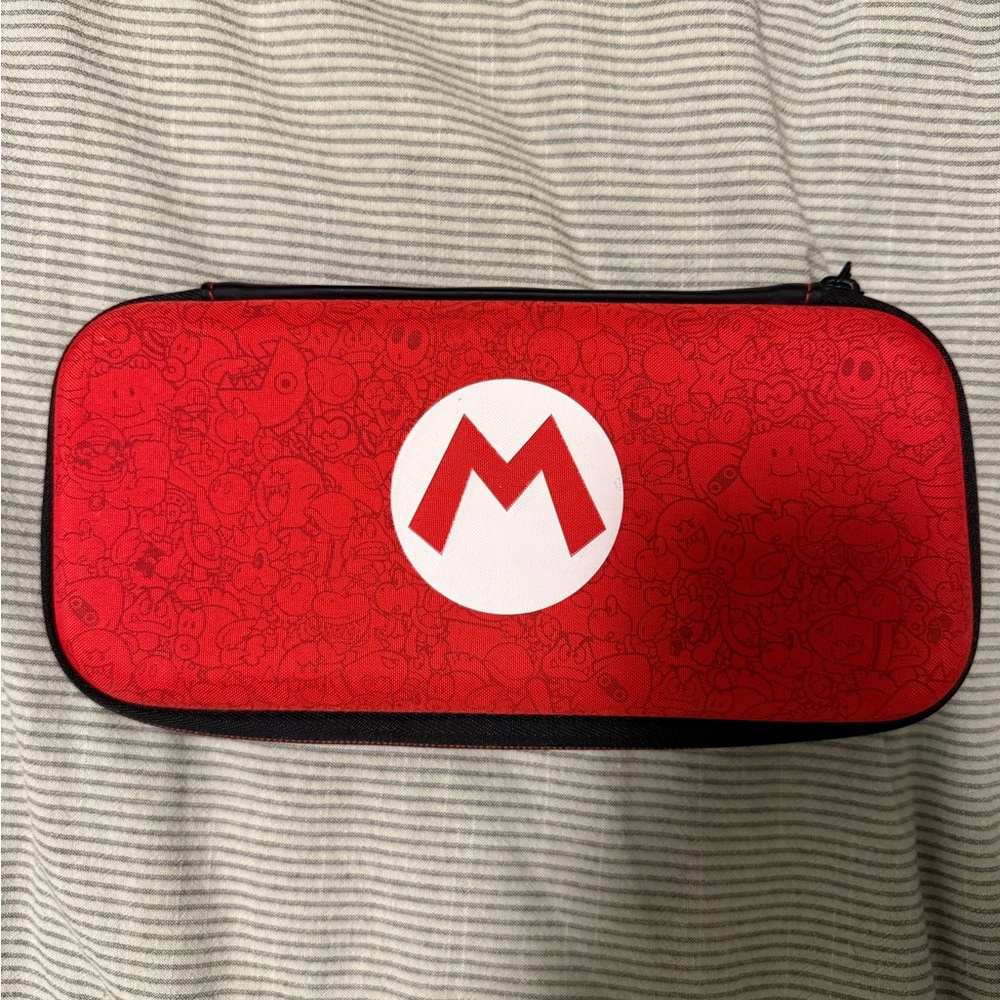 Nintendo Switch 1 Case Mario Pattern